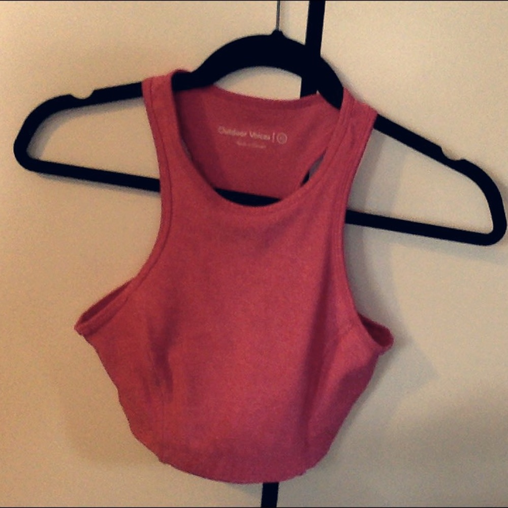 NEW Outdoor Voices Sports Bra Racerback Crop Top
